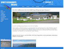 Tablet Screenshot of fliegen-bregenz.at